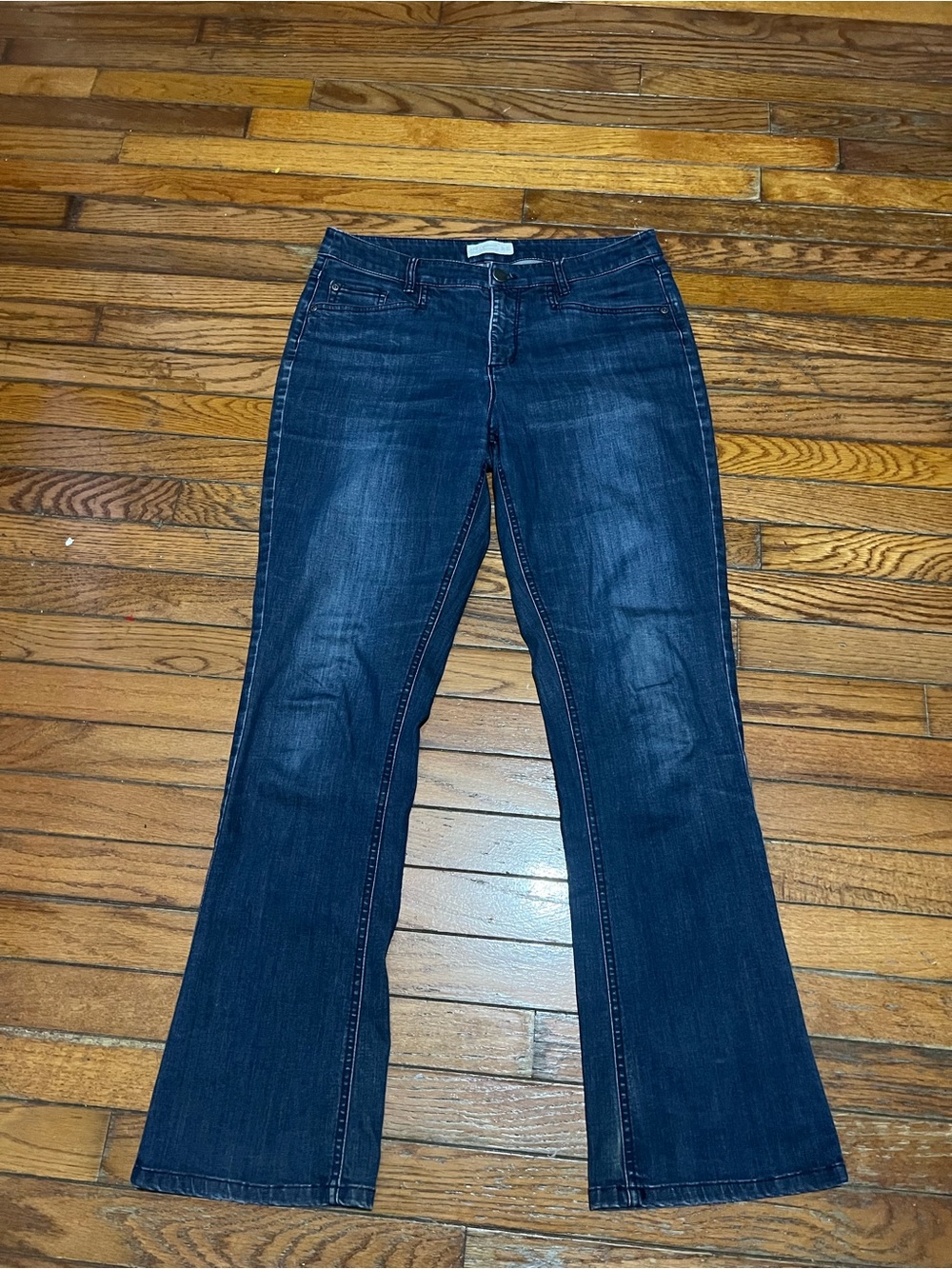 J. Jill Dark bootcut Blue Flare Jeans size 10